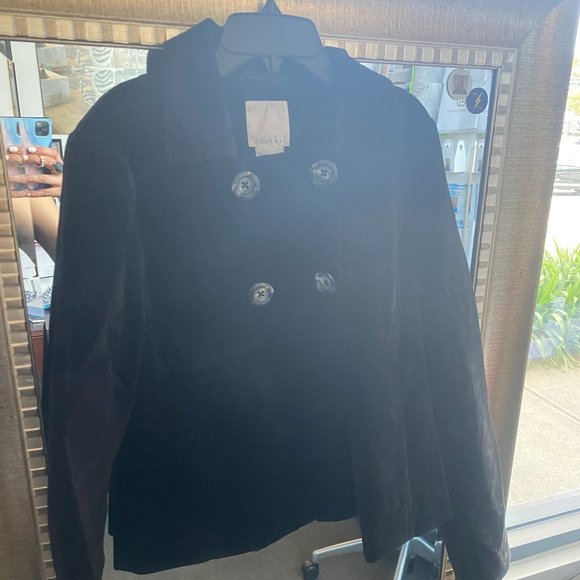 Black felt/velvet jacket - Picture 9 of 10